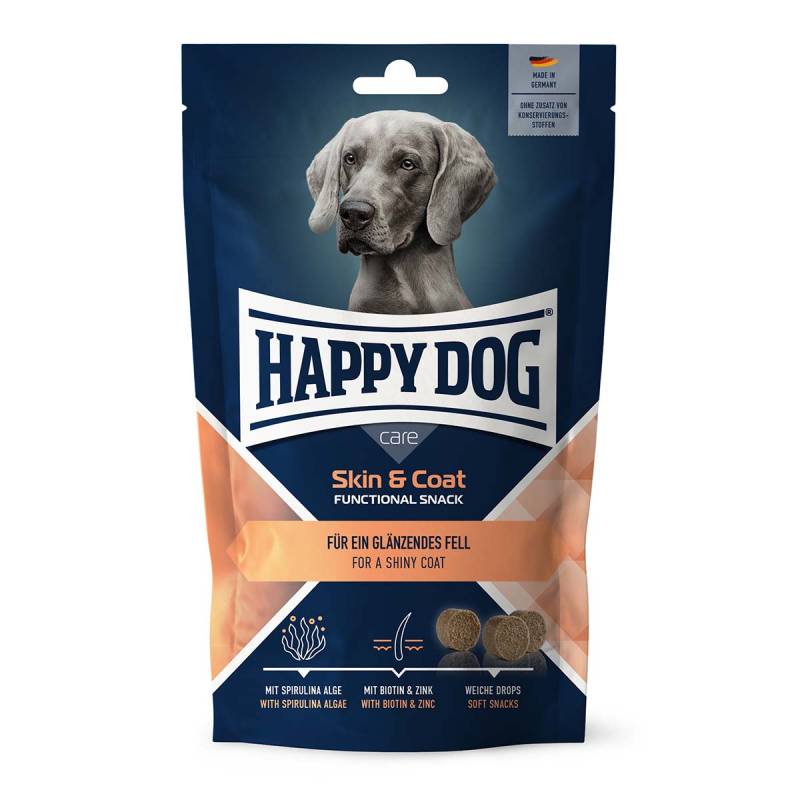 Happy Dog Care Snack Skin & Coat 100g von Happy Dog