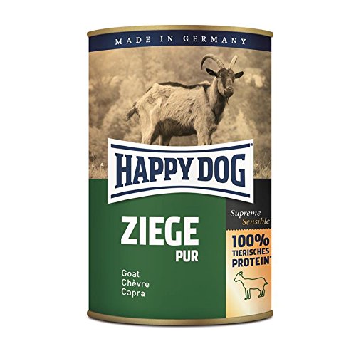 Happy Dog Dose Ziege Pur 400 g (Menge: 6 je Bestelleinheit) von Happy Dog