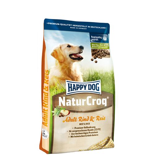 Happy Dog NaturCroq Hundefutter - Rind & Reis - 15 kg von Happy Dog