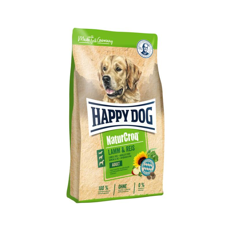 Happy Dog NaturCroq Lamm & Reis - 15+3 kg von Happy Dog