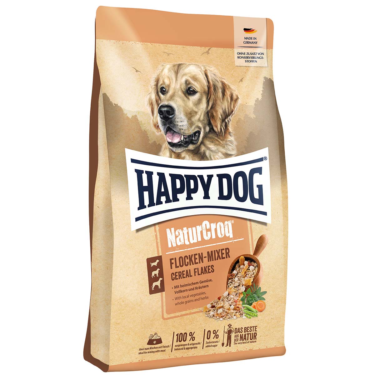 Happy Dog Premium NaturCroq Flocken Mixer 1,5kg von Happy Dog