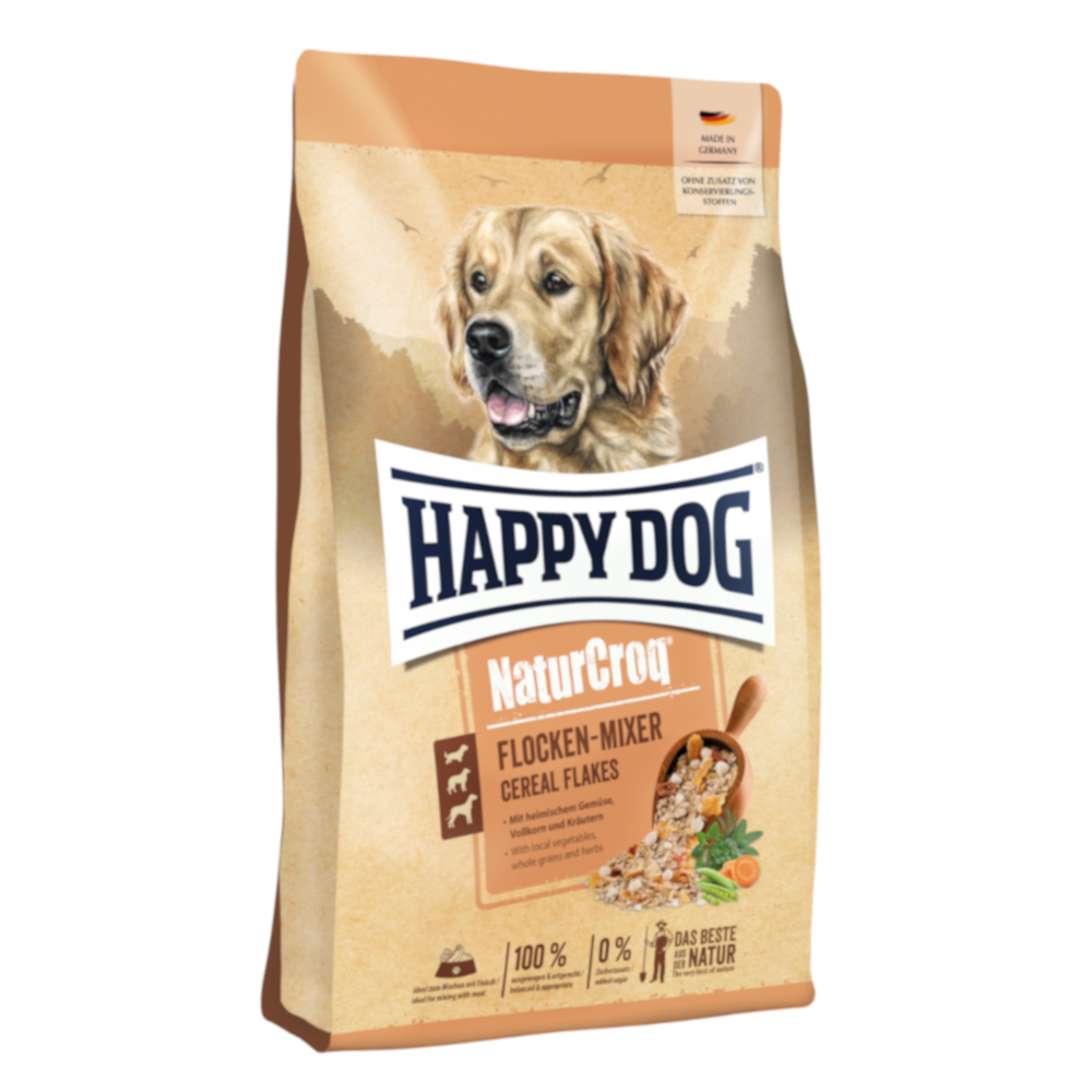 Happy Dog Premium NaturCroq Flocken Mixer - 10 kg von Happy Dog