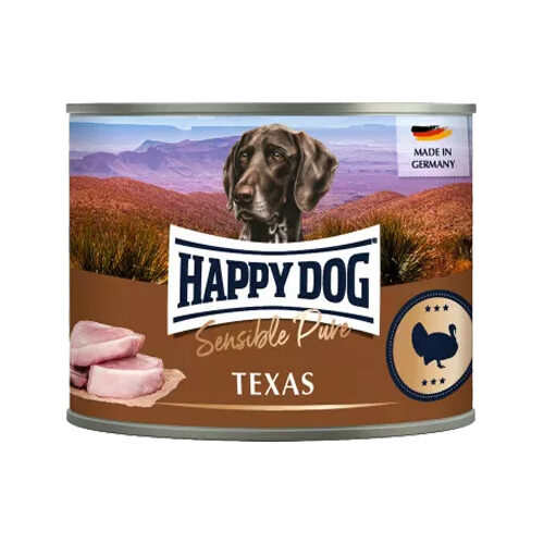 HappyDog Sensible Pure Texas - Truthahn - 6 x 200 g von Happy Dog