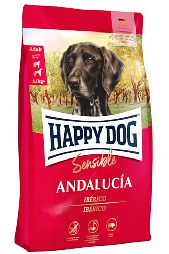 Happy Dog Sensible Andalucía M 1 kg - Trockenfutter, Geschmacksrichtung Schwein von Happy Dog