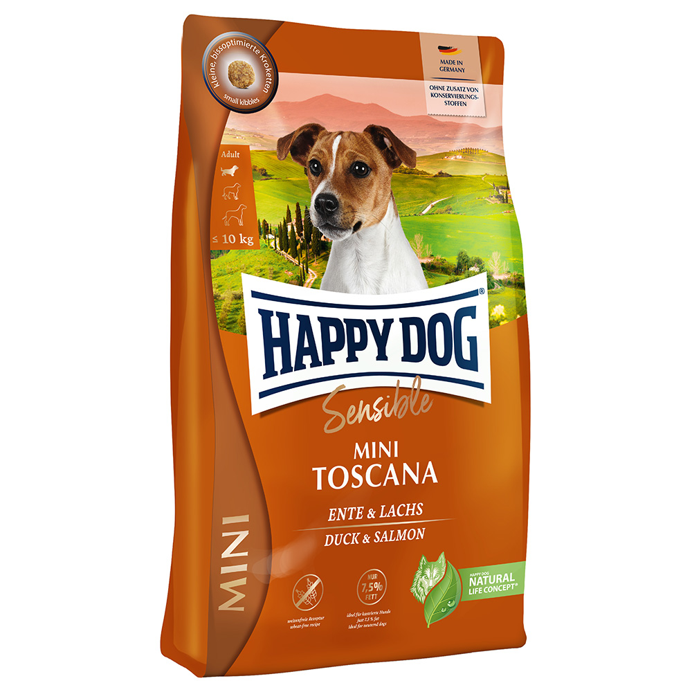 Happy Dog Sensible Mini Toscana - Sparpaket: 2 x 4 kg von Happy Dog