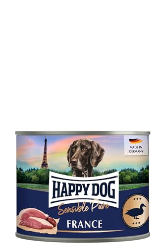 Happy Dog Sensible Pure France (Ente) M 6X 200g von Happy Dog