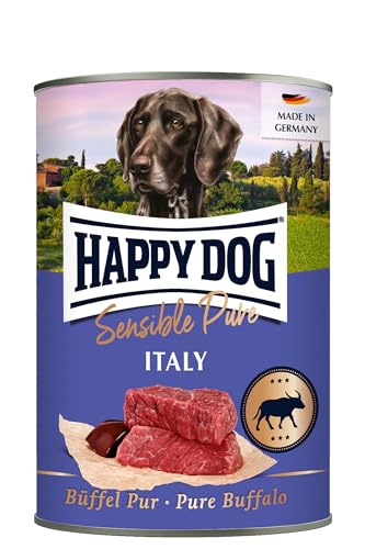 Happy Dog Sensible Pure Italy (Büffel) M 18 x 800g von Happy Dog