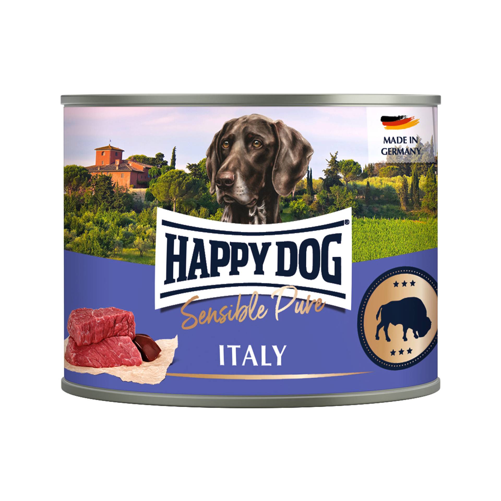 Happy Dog Sensible Pure Italy - Büffel - 6 x 200 g von Happy Dog