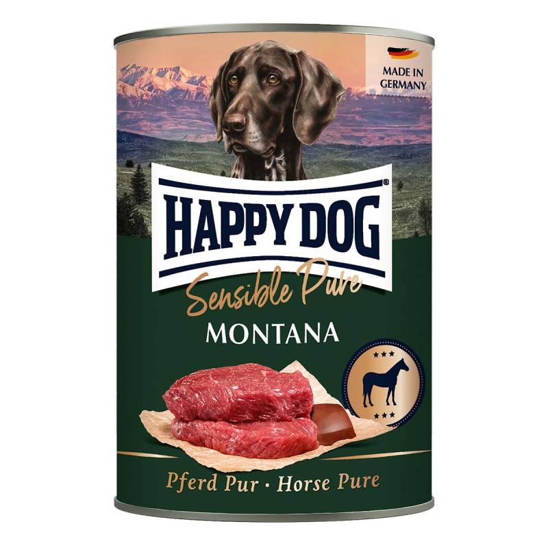 Happy Dog Sensible Pure Montana (Pferd) 12x400g von Happy Dog