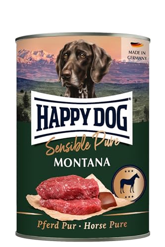 Happy Dog Sensible Pure Montana (Pferd) M 12 x 400 g von Happy Dog