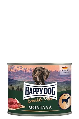Happy Dog Sensible Pure Montana (Pferd) M 6X 200g von Happy Dog