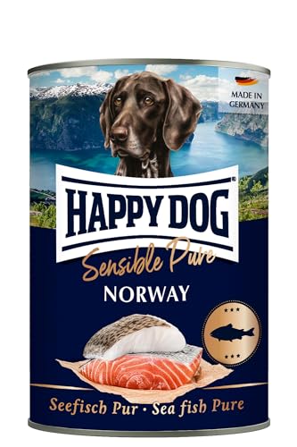 Happy Dog Sensible Pure Norway (Seefisch) M 30 x 400 g von Happy Dog