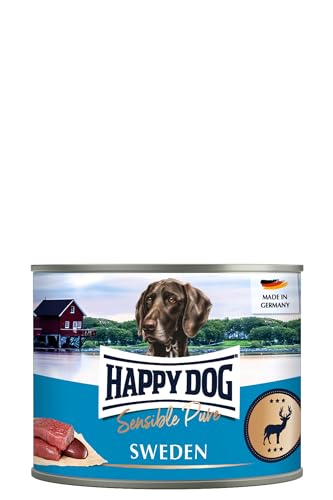 Happy Dog Sensible Pure Sweden (Wild) M 18 x 200 g von Happy Dog