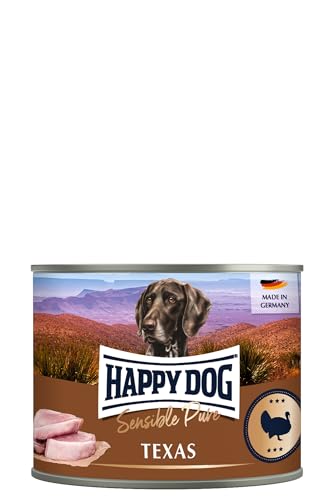 Happy Dog Sensible Pure Texas (Truthahn) M 18 x 200 g von Happy Dog