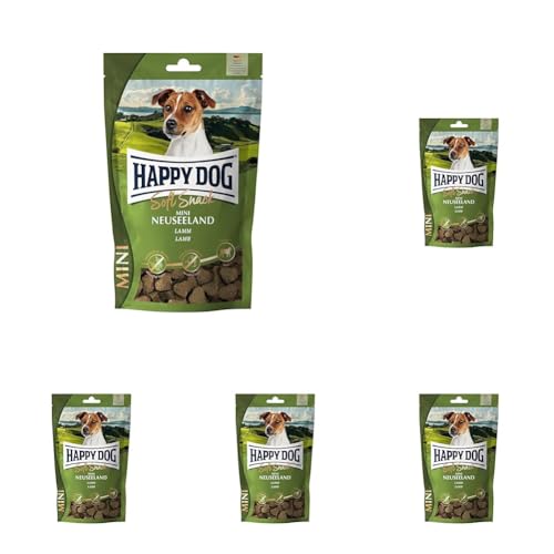 Happy Dog SoftSnack Mini Neuseeland, 100 g (Packung mit 5) von Happy Dog