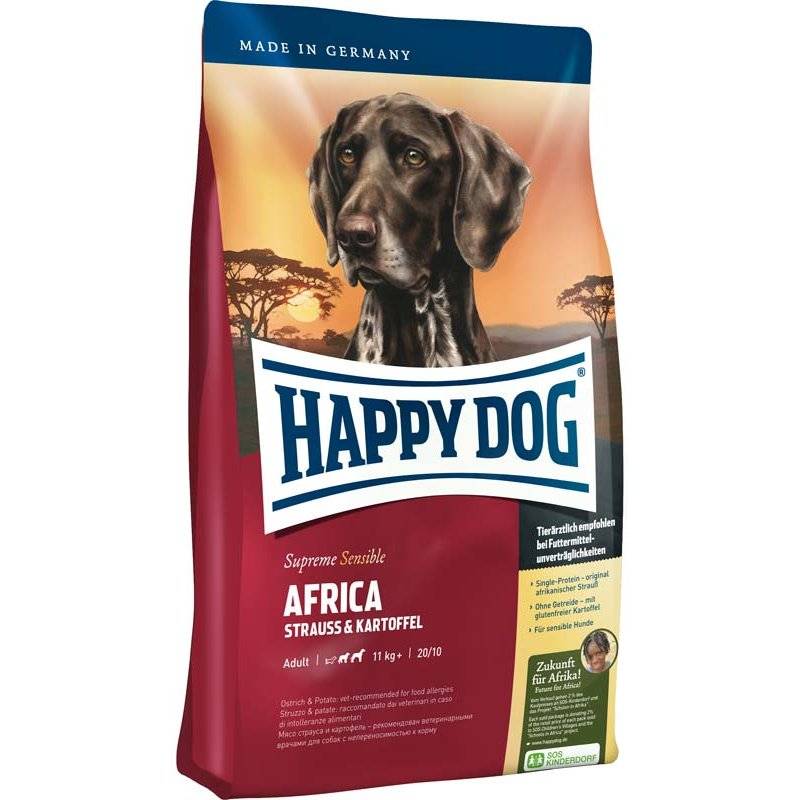 Happy Dog Supreme Sensible Africa - 12,5 kg (5,52 € pro 1 kg) von Happy Dog