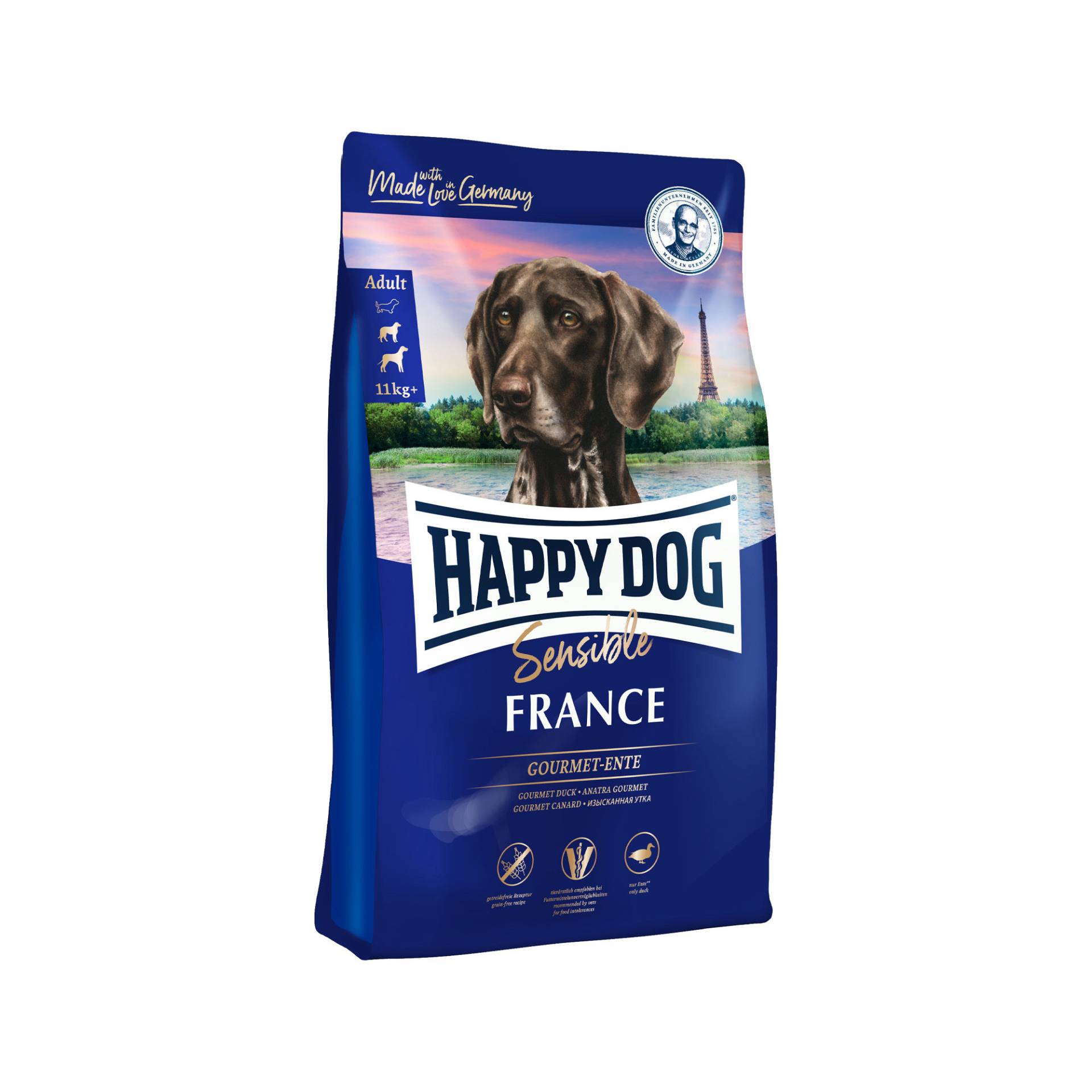 Happy Dog Supreme Sensible France Hundefutter - 1 kg von Happy Dog