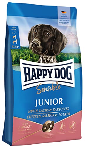 Happy Dog Supreme Sensible Junior Huhn, Lachs & Kartoffel 1 kg von Happy Dog