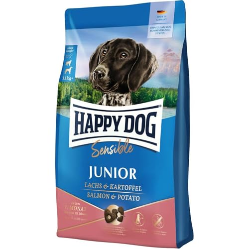 Happy Dog Supreme Sensible Junior Huhn, Lachs & Kartoffel 1 kg von Happy Dog