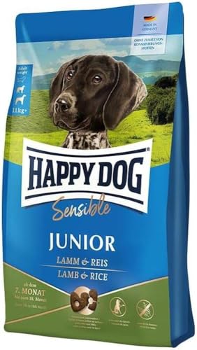 Happy Dog Alleinfuttermittel für Junghunde ab dem 7. Lebensmonat, Arttypisch, 4 kg von Happy Dog