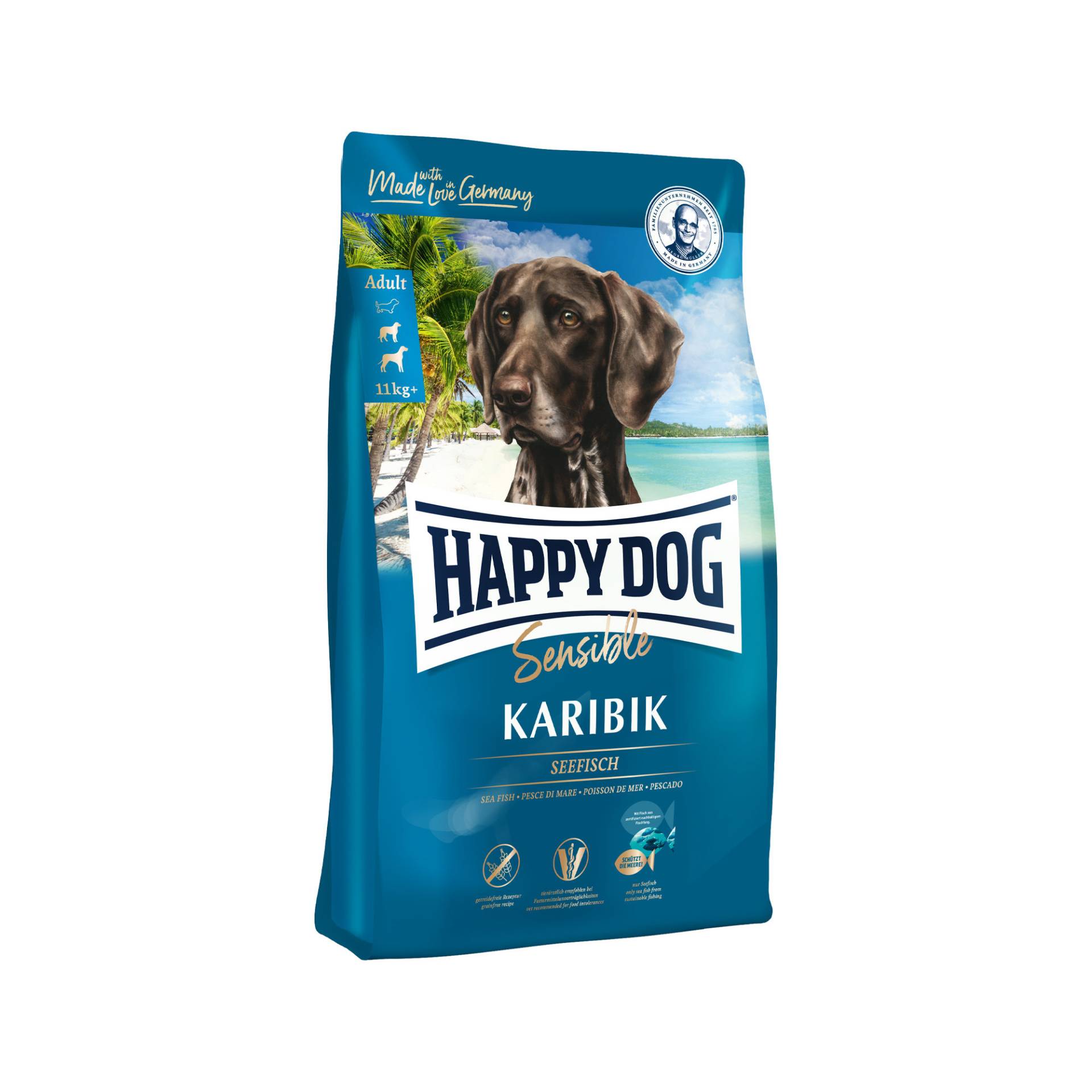 Happy Dog Supreme Sensible Karibik Hundefutter - 4 kg von Happy Dog