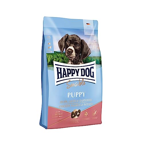 Happy Dog Supreme Sensible Puppy Huhn, Lachs & Kartoffel 10 kg von Happy Dog