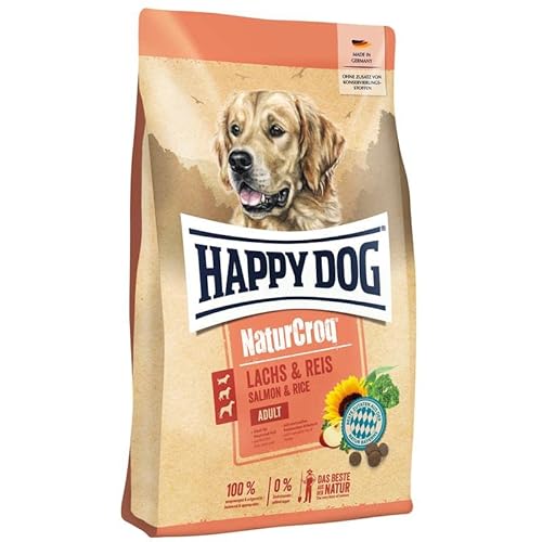 Happy Dog Trockenfutter NaturCroq Lachs & Reis | 4 kg von Happy Dog
