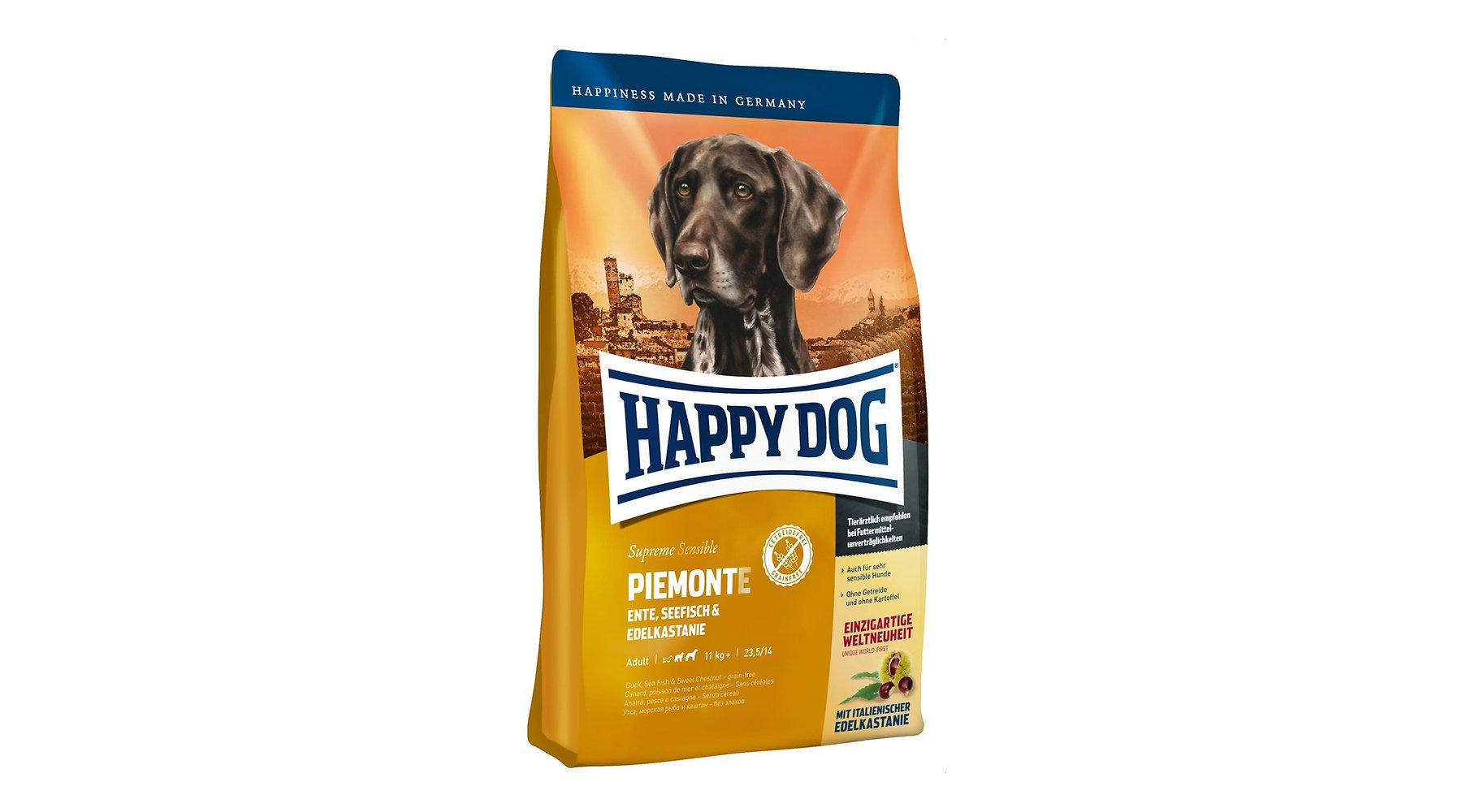 Happy Dog Trockenfutter "Supreme Sensible Piemonte" - 10000 g - Premiumqualität von Happy Dog von Happy Dog