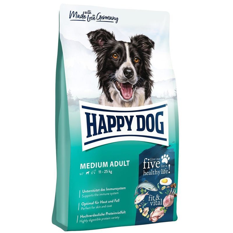 Happy Dog fit & vital - Medium Adult 12 kg (4,33 € pro 1 kg) von Happy Dog