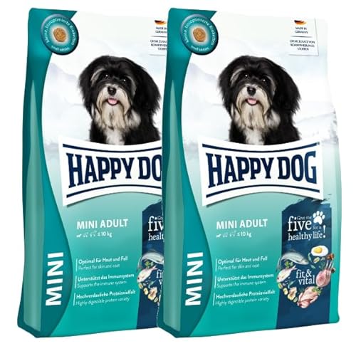 Happy Dog fit & vital Mini Adult 2 x 4 kg von Happy Dog