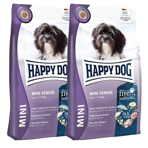 Happy Dog fit & vital Mini Senior 2 x 4 kg von Happy Dog