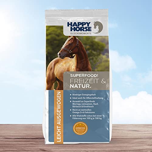 Happy Horse Superfood Moringa Freizeit Pferdefutter 14 kg von Happy Horse