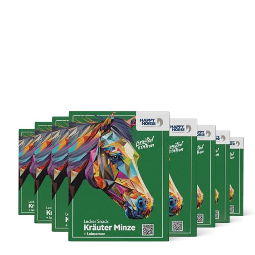 Happy Horse Lecker Snack Kräuter Minze Sparpaket 8 x 800 g von Happy Horse