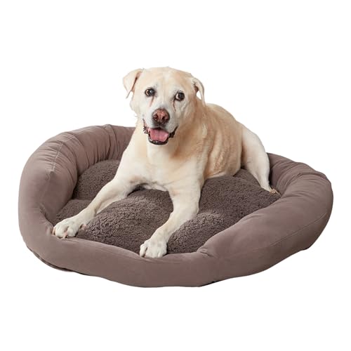 Happy Hounds Murphy Deluxe Donut Hundebett, Grau, Größe M (81,3 cm) von Happy Hounds