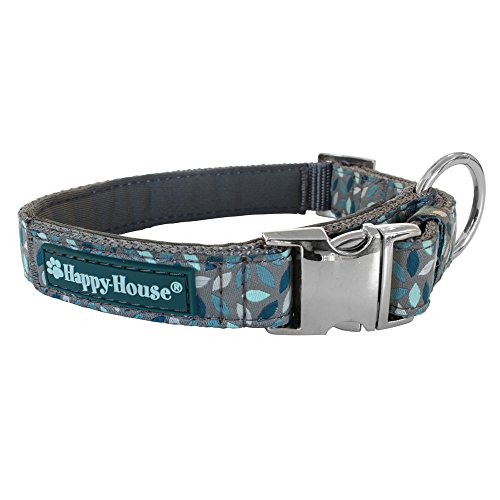 Halsband Nylon Flora Mint (M) von Happy-House