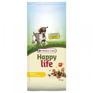 Happy Life Adult Chicken Hundefutter 15 kg von Happy Life