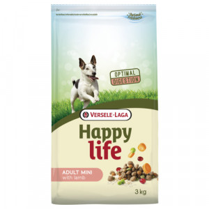 Happy Life Adult Mini Lamb Hundefutter 2 x 3 kg von Happy Life