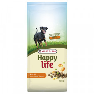 Happy Life Adult Rind Hundefutter 15 kg von Happy Life