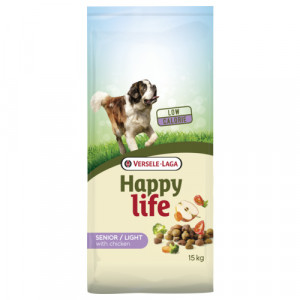 Happy Life Light/Senior Hundefutter 15 kg von Happy Life