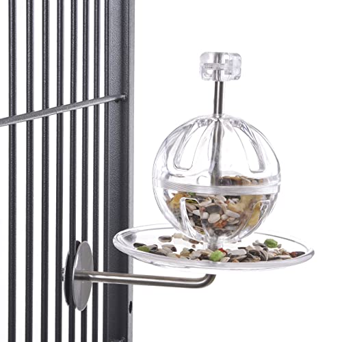 HappyBird | Buffet Ball with Cage Mount - Tough Foraging Toy von HappyBird