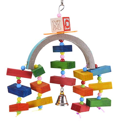 HappyBird | Vogelspielzeug Rainbow Bridge Bird Toy von HappyBird