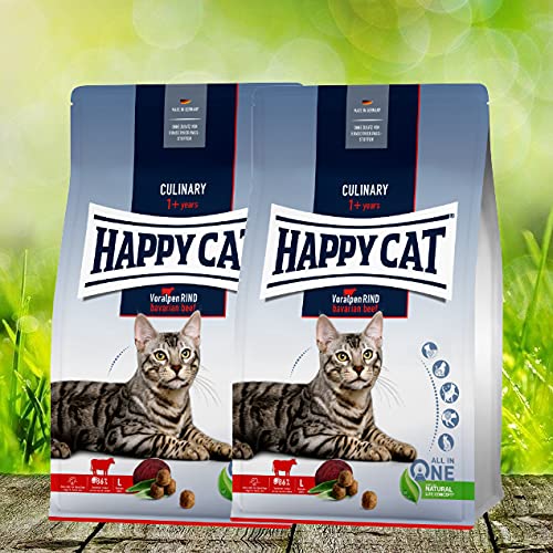 Happy Cat Culinary Adult Voralpen-Rind 2 x 10 kg von HappyCat