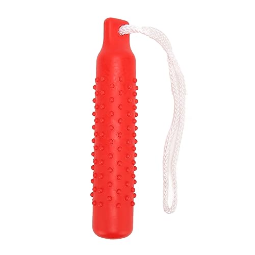 HappyFit Quietschendes Kauspielzeug für Hunde, Flexibles, haltbares Hundespielzeug aus Gummi mit erhabenen Spitzen für Aggressive Kauer, große Hunde mittlerer Rassen von HappyFit