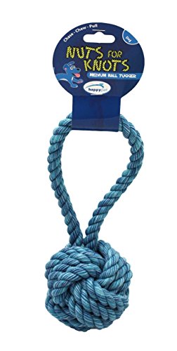 Happy Pet Nuts for Knots Ball Tugger Dog Toy (Size: Large) von Happypet