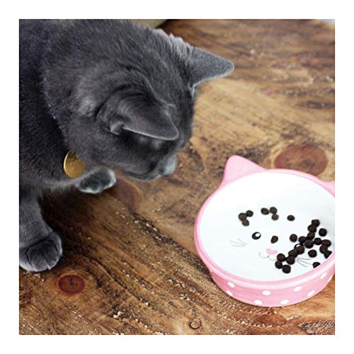 Happypet voerbak Kat Polka Roze/Creme 300 ML von Happypet