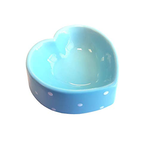 Happypet voerbak Polka dot hart Blauw 16 cm von Happypet