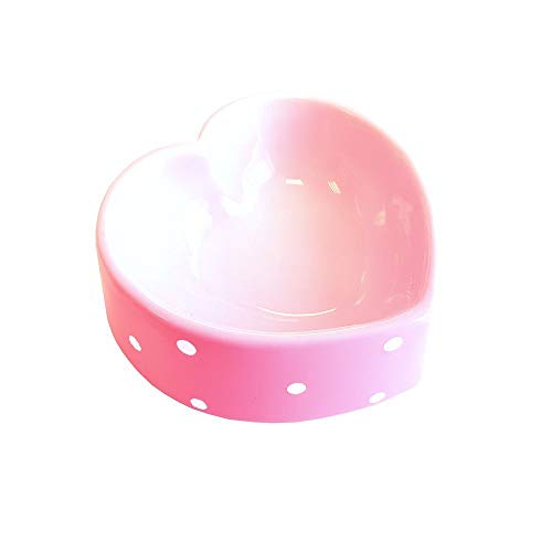 Happypet voerbak Polka dot hart Roze 16 cm von Happypet