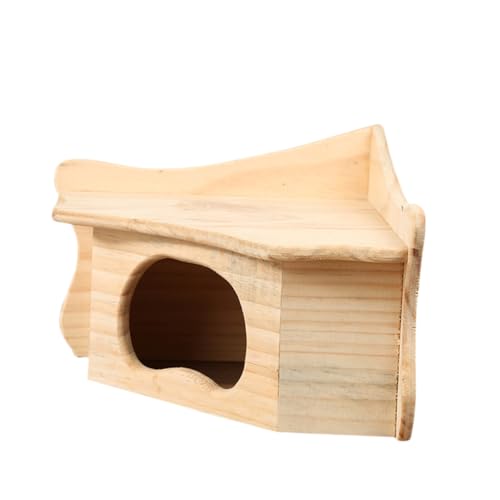 Eichhörnchenhaus Heimtierbedarf Igelzubehör Nagetierhängematte Frettchen Tierlaufstall Igelbett Tiere Mäusekäfig Kaninchen Ratten Holzhamsterhaus Holzhamsterhütte Happyyami von Happyyami