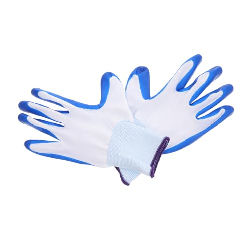 Happyyami 1 Paar Hamsterbissfeste Handschuhe Chinchilla-schutzhandschuhe Gartenhandschuh Kaninchen-schutzhandschuhe Hundebiss Handschuhe Handschuh Für Den Umgang Mit Hunden Polyester Blue von Happyyami