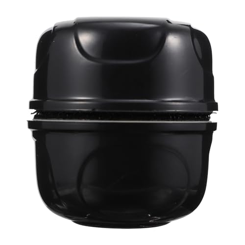 Happyyami 1 Paar Magnetbürste für Fischbecken Entferner Produkte Zubehör Tank Reiniger Panzer Werkzeug Netz Auto Aquarienreinigungsbürste Algenschaber Magnetbürste für Aquarien Plastik Black von Happyyami